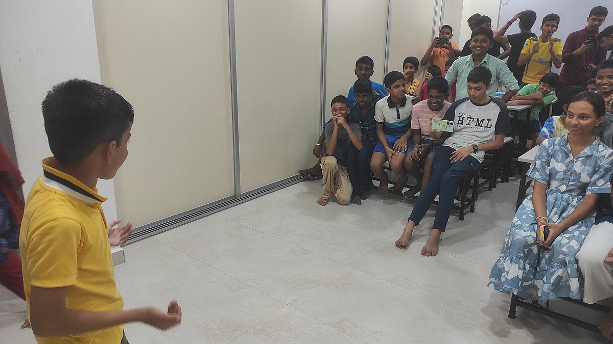 ABC Academy student activities in Kolathur and Paruthipattu